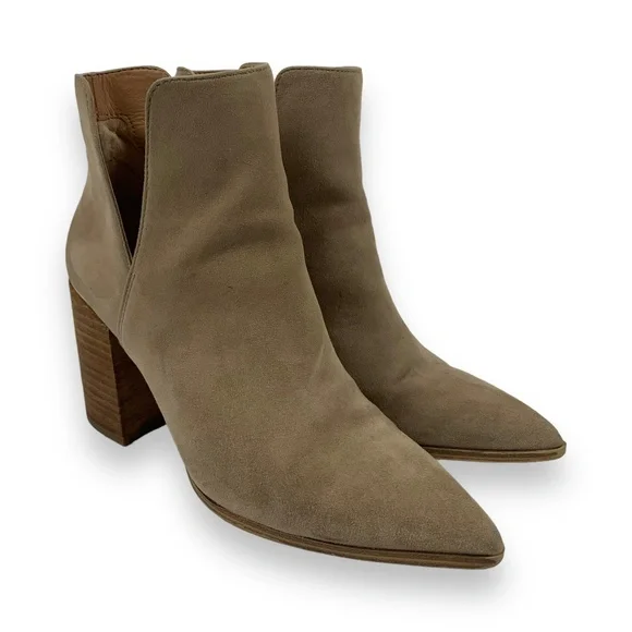 Steve Madden Shoes Steve Madden Taupe Suede Kaylah Pointed Toe